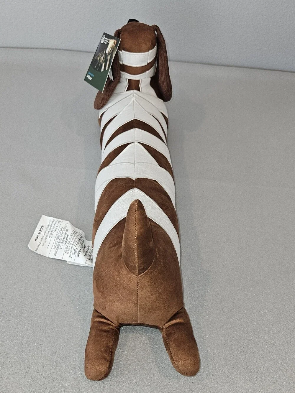 NWT Viral Halloween Dachshund Mummy Plush Pillow 🎃👻